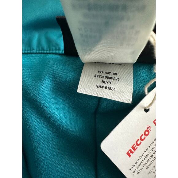 NEW Powder Town Pants RECCO Belay Blue Mens Small 31690 NWT - Picture 7 of 7